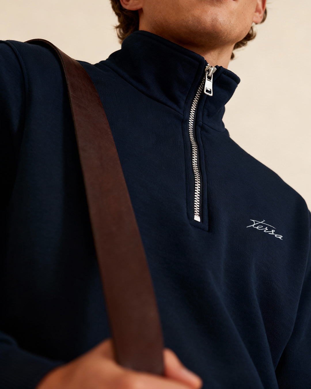 Quarter Zip Sweater
