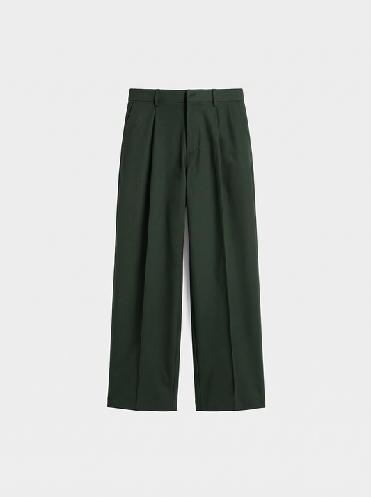 Tersa Tailored Pants - Dark Olive