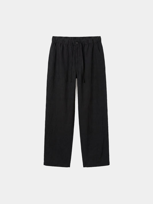 Fatigue Linen Pants - Black