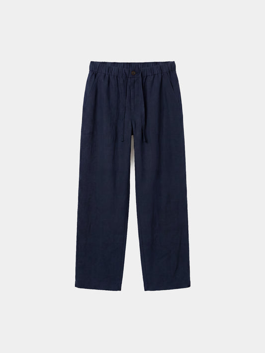 Fatigue Linen Pants - Navy