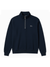 REGULAR-FIT HALF-ZIP SWEATER - NAVY BLUE
