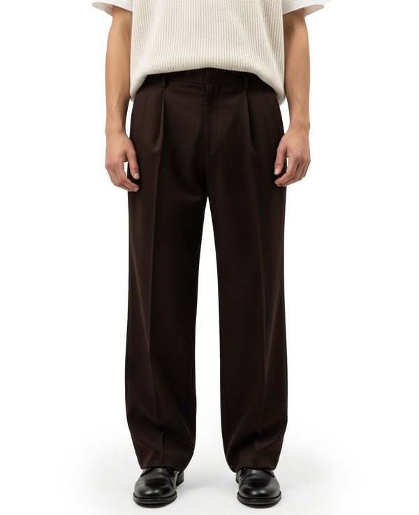 Tersa Tailored Pants - Dark Brown