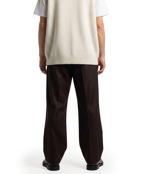 Tersa Tailored Pants - Dark Brown