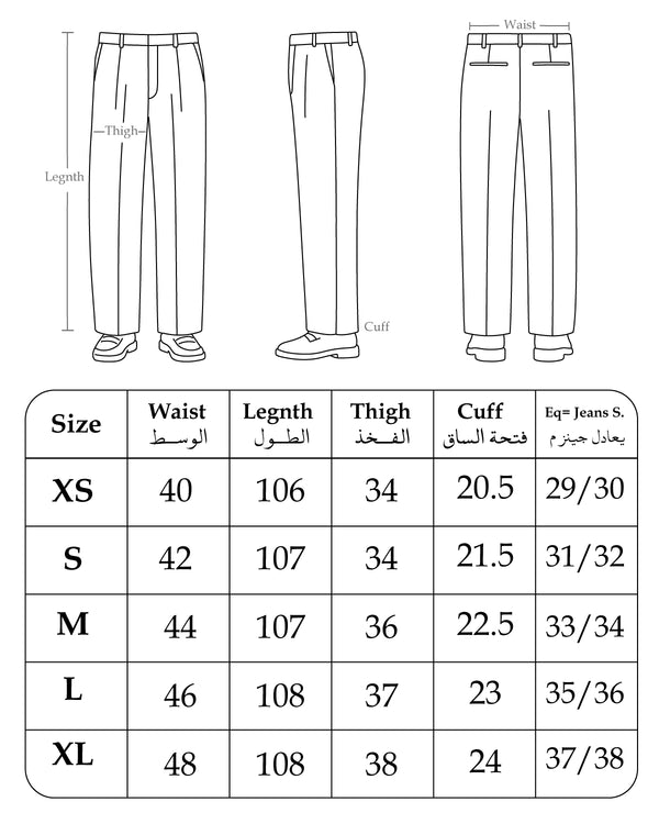 Tersa Tailored Pants - Dark Brown